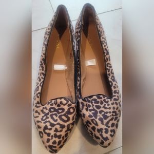 Merona cheetah print flats size 7.5